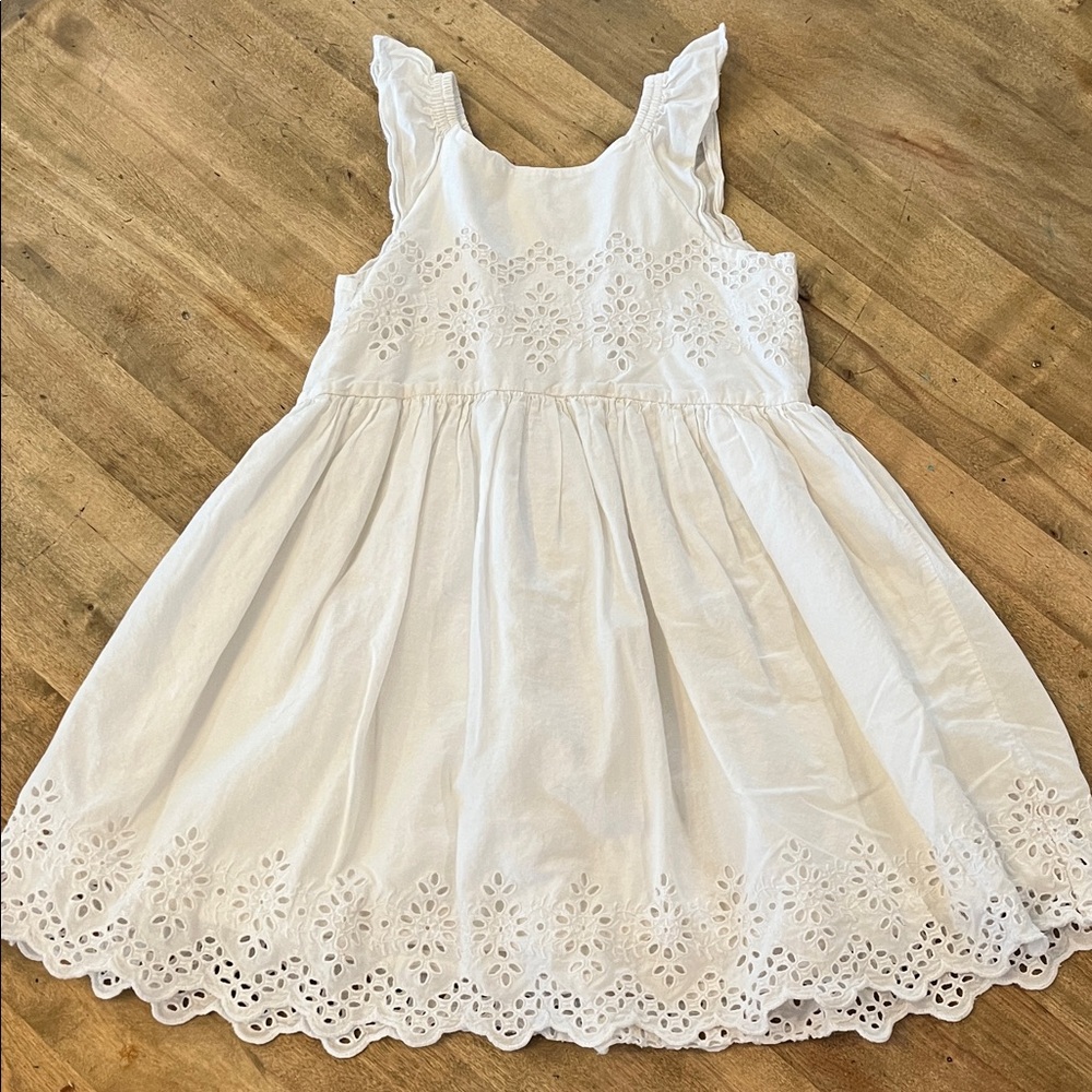 Eyelet Lace Detail Dress